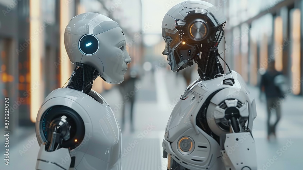 Poster the intersection of ai and robotics is giving rise to a new era of automation, with intelligent mach
