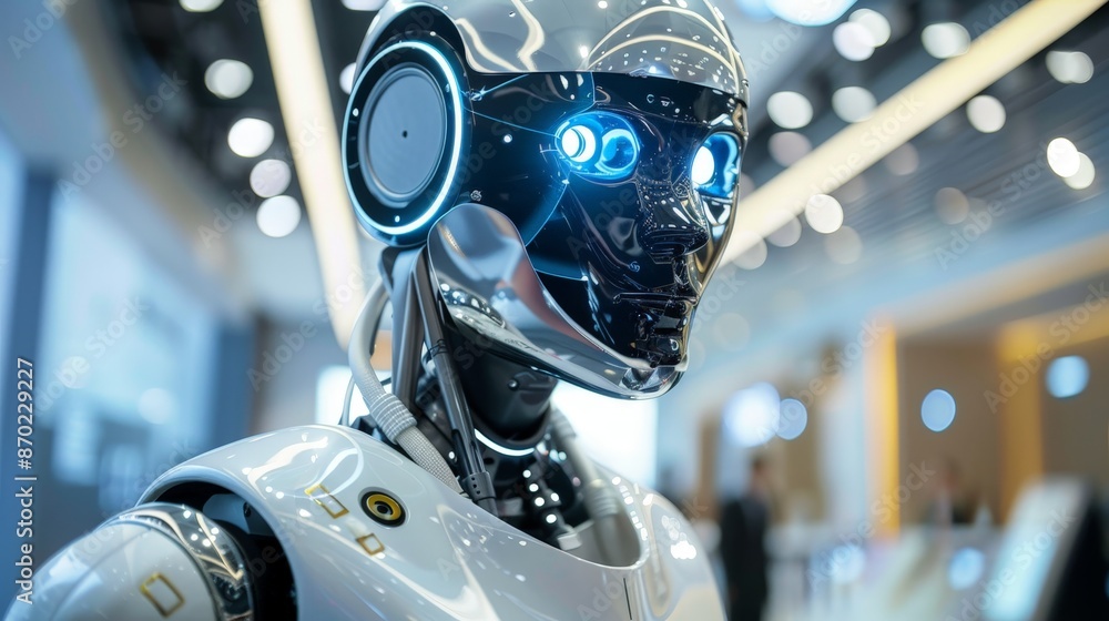 Poster the intersection of ai and robotics is giving rise to a new era of automation, with intelligent mach