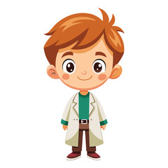 Doctor cartoon clip art vetcor