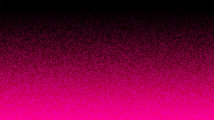 Abstract pink and dark pink grainy texture gradient background. Colorful digital background with grain soft noise effect pattern.