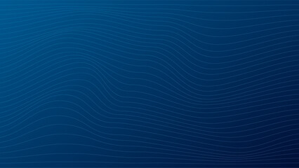 ABSTRACT COLORFUL WAVY LINES PATTERN GRADIENT BLUE COLOR BACKGROUND. GOOD FOR POSTER, WALLPAPER, COVER, FRAME, FLYER, SOCIAL MEDIA, GREETING CARD