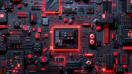 Electronic components, integrated circuit boards, electronic devices