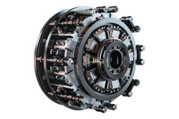 Automotive torque isolated on transparent background