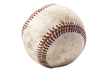 Baseball isolated on transparent background