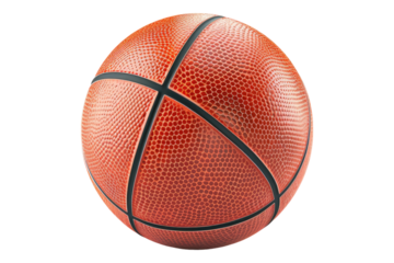 Basket ball isolated on transparent background