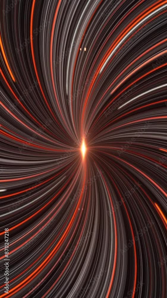 Poster abstract creative cosmic background. media. hyper jump into another galaxy with a speed of light, ne