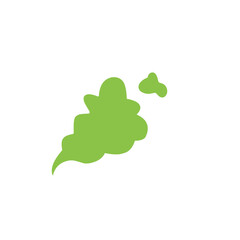 Fart cloud vector icon