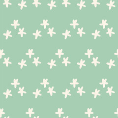 Abstract Flower Stars on Deep Maroon Background