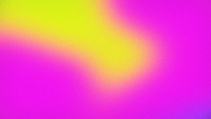 Fototapeta premium Electric blue, lime green, magenta abstract grainy gradient background wallpaper