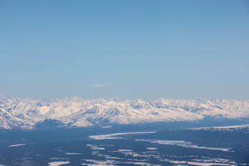 Obraz premium snow covered mountains, Mount McKinley, Alaska