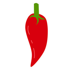 Red chili pepper Illustration 
