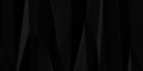black crumpled cover old paper wrapping crinkled light cardboard overlay texture background.