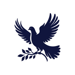 dove with wings