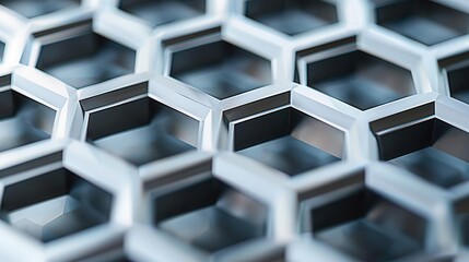 Closeup of a micro geometric pattern, highlighting the precise, repeating shapes and lines, perfect for modern design and architectural visuals,  copy space
