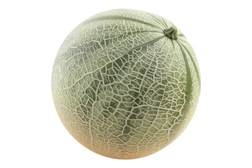 Melon isolated on transparent background
