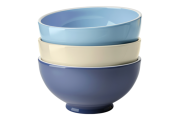 Mixing bowl isolated on transparent background
