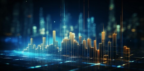 Business audit stock financial finance management on analysis data strategy with graph accounting marketing or report chart economy investment research profit concept.