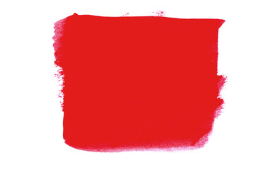 Rote gemalte Pinseltextur als Hintergrund