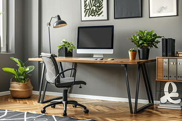 modern interior og home office