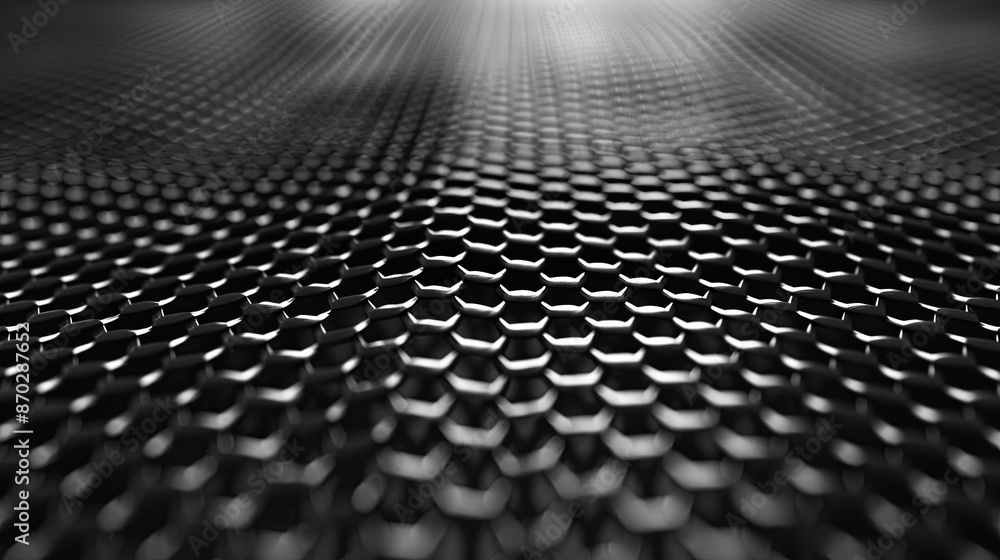 Poster abstract metal grid background, 3d rendering, computer digital image