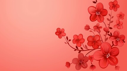 Fototapeta premium Elegant abstract background with intricate floral swirls for a touch of beauty and sophistication.