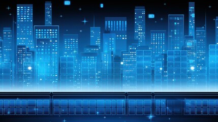 Explore a futuristic night metropolis with cuttingedge HUID interfaces powered by ChatGPT.