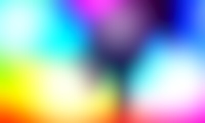 Abstract blurred background image of colorful gradient used as an illustration. Designing posters or advertisements.