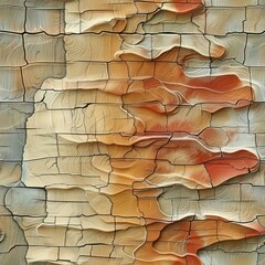 Seamless gold and silver wood texture pattern