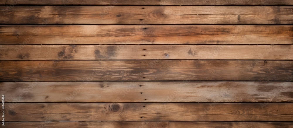 Poster copy space image of a weathered horizontal plank wall provides a rustic backdrop.