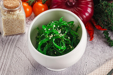 Asian vegan cuisine Chukka salad