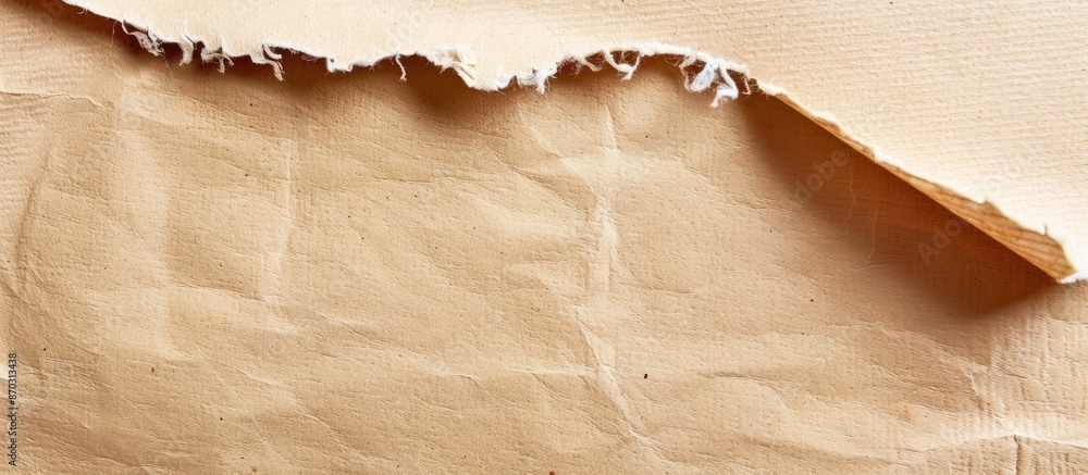 Fototapete Background composed of paper with unmarked area for adding text or images; a copy space image.