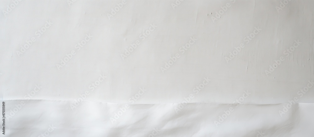 Poster Texture of a white canvas background with copy space image.