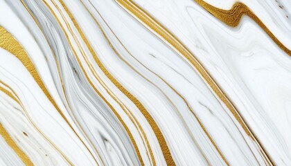 Obraz premium Marble Elegance: White and Gold Textured Background Design