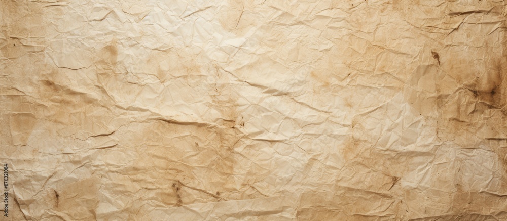 Leinwandbilder abstract texture background of a recycled paper sheet with copy space image