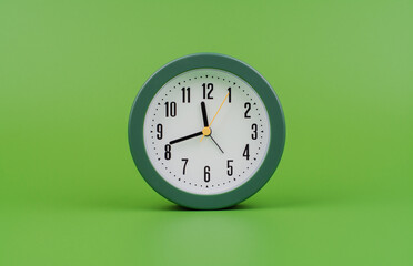 Time and the law of time, the limits of work, a stationary hand, studio photography, time concept.