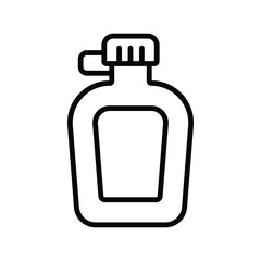 water canteen icon vector design template simple and clean