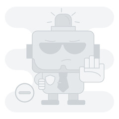 404 Not Found Empty States Illustration, perfect for user interface projects