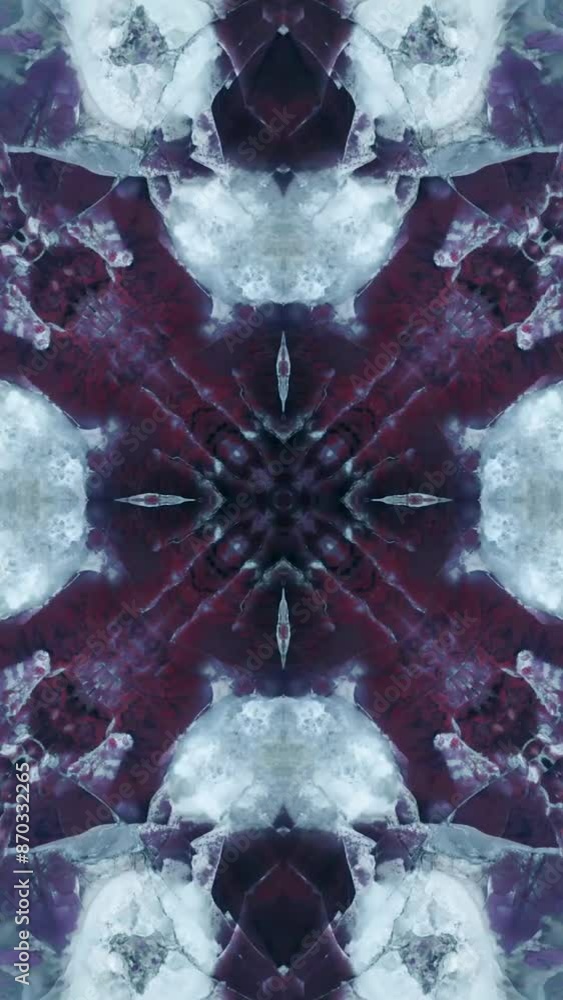 Poster animation of a bright multicolored abstract background with a varied fractal pattern. media. beautif