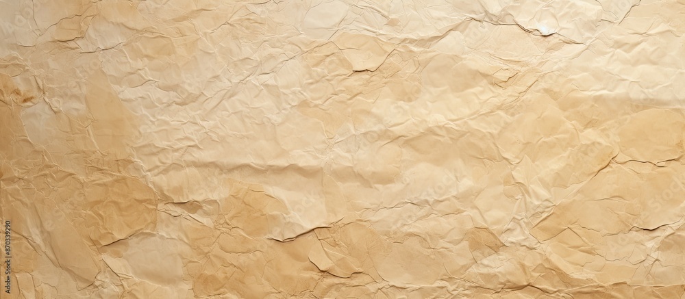 Fototapete abstract texture background of a recycled paper sheet with copy space image