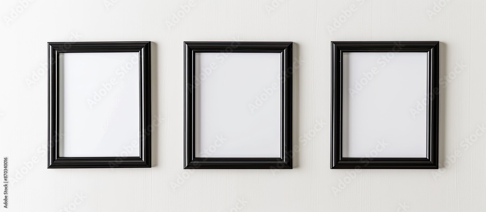 Poster A photo frame set against a white background with plenty of space for copy around the image.