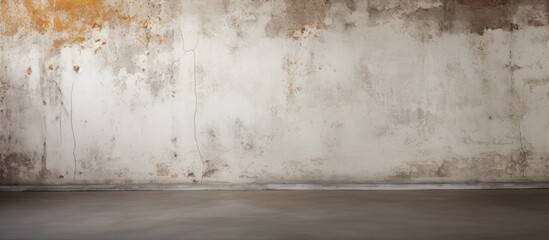 Rustic brown and white cement wall or old concrete floor creates a grungy backdrop with copy space image for text.