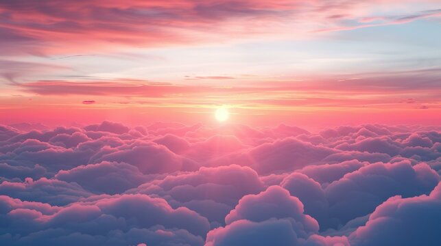Stunning aerial views of Thailands sunset skies captured in vibrant k quality.