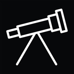 White Plus Sign Inside a Circle Icon on Black Background