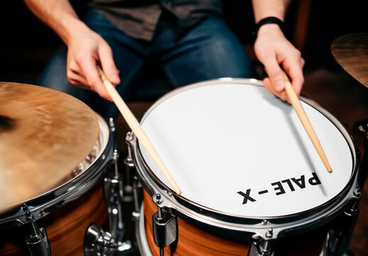 Drum Mockup With Generative AI