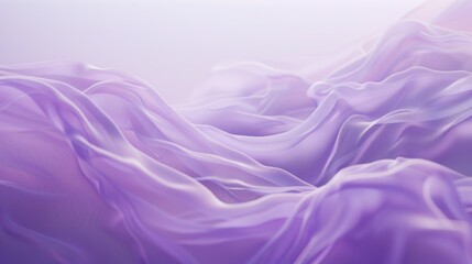 Obraz premium Abstract Purple Fabric Drapes in Soft Light
