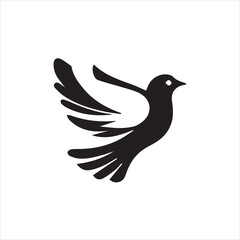 Bird Design Logo Vector Style, Bird Deign Logo Icon