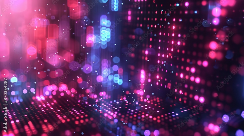 Poster data flow. global connection concept. technology futuristic background. data visualization.