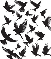 Sparrow silhouette