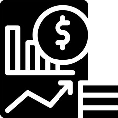 Vector Icon Exchange Rate, Economy Crises, Economy, Business, Exchange