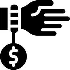 Vector Icon Debt, Bankruptcy, Business and Finance, Economic Crises, Account Debtor © Icon